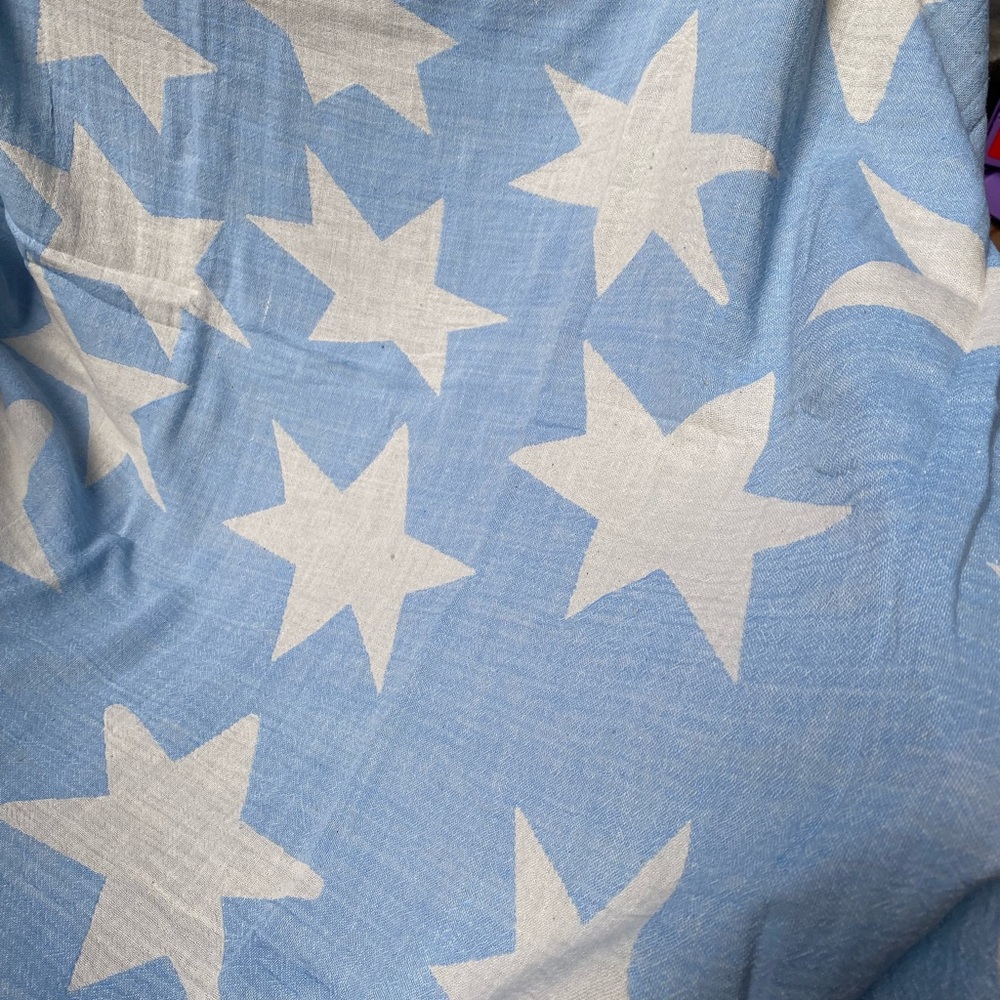 Star Pattern Double Sided Oversized Cotton Towel
